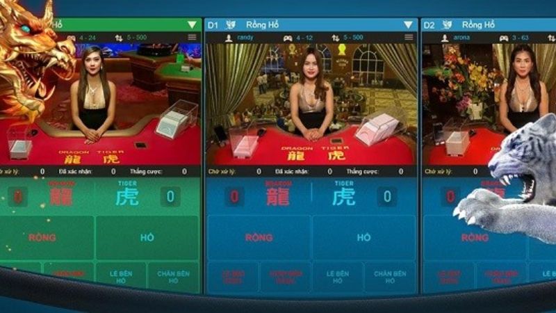 Cách tham gia vào game rồng hổ tại Hi88