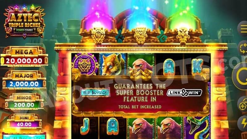 Chinh phục đền cổ với slot Aztec Riches